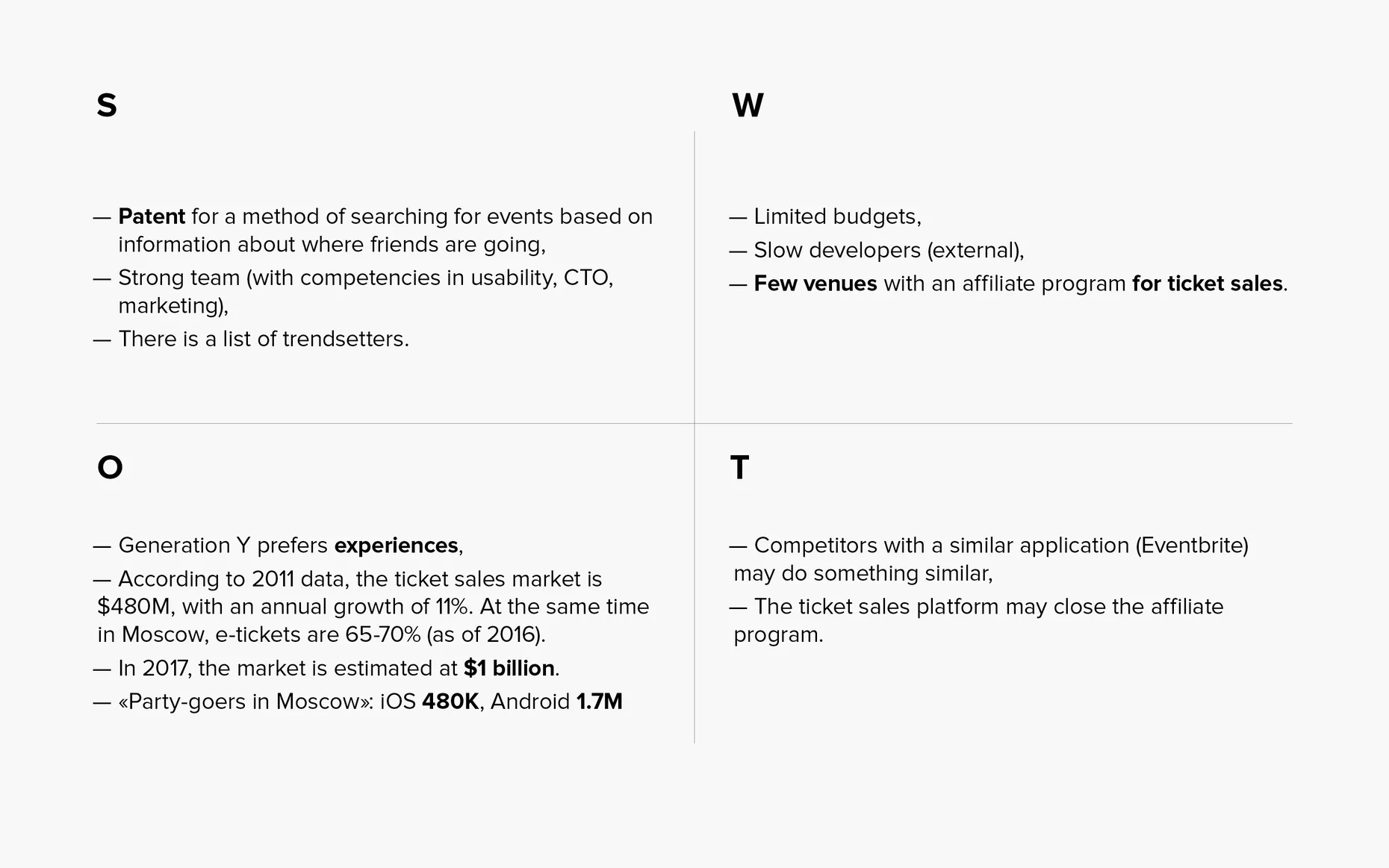 Current solution screenshot